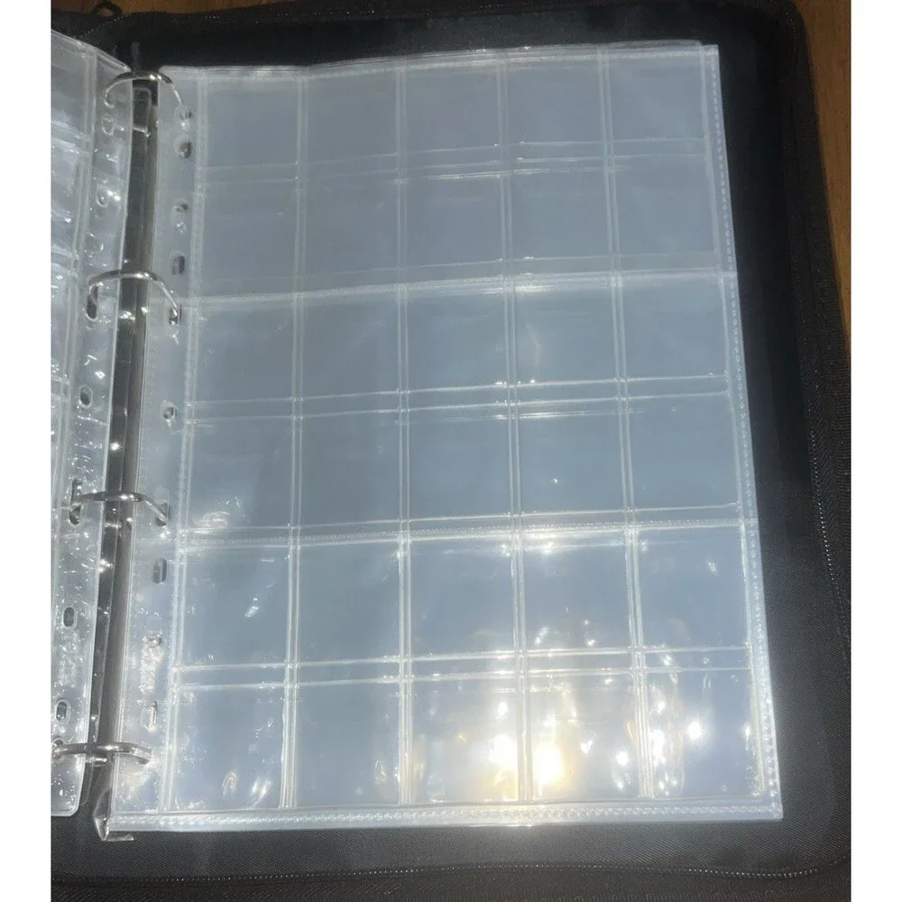 Fireproof Coin Collection Album for Collectors, 240 Pockets Coins Collecting...